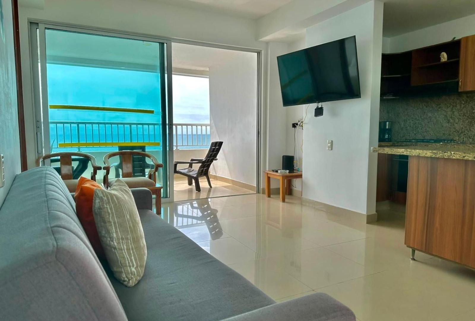 Apto En Bocagrande Con Vista Al Mas Piso 22 Apartamento Cartagena