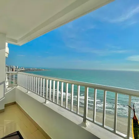Apto En Bocagrande Con Vista Al Mas Piso 22 Apartamento Cartagena
