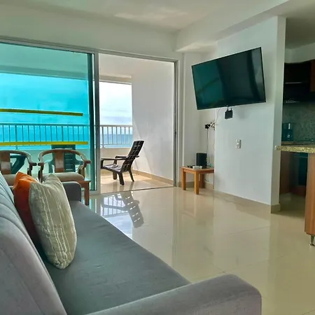 Apto En Bocagrande Con Vista Al Mas Piso 22 Apartamento Cartagena