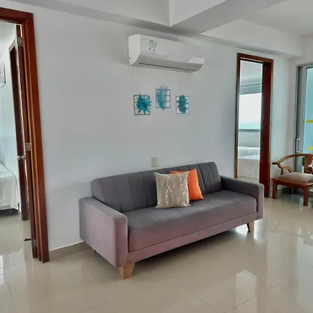 Apto En Bocagrande Con Vista Al Mas Piso 22 * Cartagena